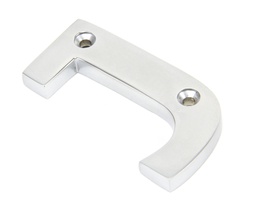 [83804J] Satin Chrome Letter J - 83804J