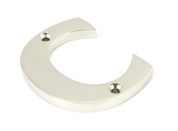 [90303C] Polished Nickel Letter C - 90303C