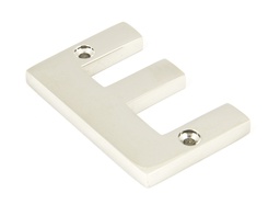 [90303E] Polished Nickel Letter E - 90303E