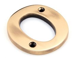 [92031O] Polished Bronze Letter O - 92031O