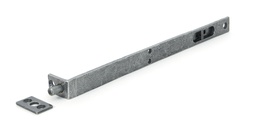 [33627] Pewter 12'' Flush/Slide Door Bolt - 33627