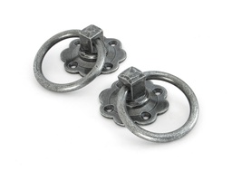 [33689] Pewter Ring Turn Handle Set - 33689