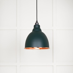 [49500DI] Hammered Copper Brindley Pendant in Dingle - 49500DI