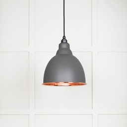 [49500SBL] Smooth Copper Brindley Pendant in Bluff - 49500SBL