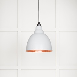 [49500SF] Smooth Copper Brindley Pendant in Flock - 49500SF