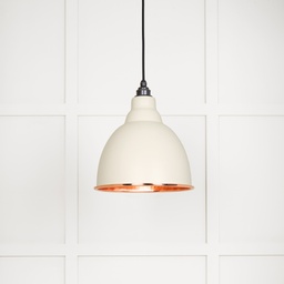 [49500TE] Hammered Copper Brindley Pendant in Teasel - 49500TE