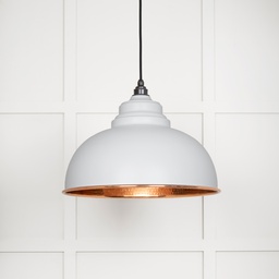 [49501F] Hammered Copper Harborne Pendant in Flock - 49501F