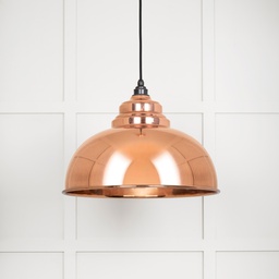 [49501S] Smooth Copper Harborne Pendant - 49501S