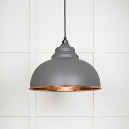 [49501SBL] Smooth Copper Harborne Pendant in Bluff - 49501SBL