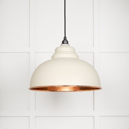 [49501TE] Hammered Copper Harborne Pendant in Teasel - 49501TE