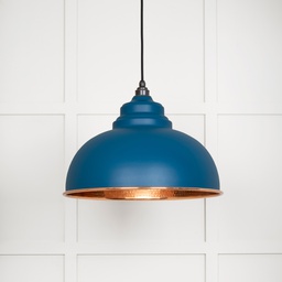 [49501U] Hammered Copper Harborne Pendant in Upstream - 49501U