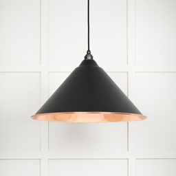 [49503SEB] Smooth Copper Hockley Pendant in Elan Black - 49503SEB