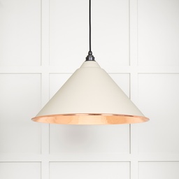 [49503TE] Hammered Copper Hockley Pendant in Teasel - 49503TE