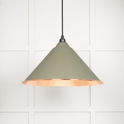 [49503TU] Hammered Copper Hockley Pendant in Tump - 49503TU