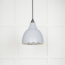 [49504BI] Smooth Nickel Brindley Pendant in Birch - 49504BI