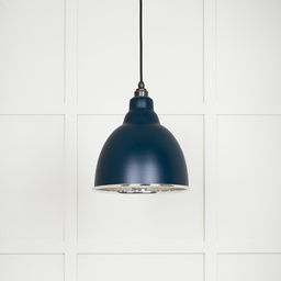 [49504DU] Smooth Nickel Brindley Pendant in Dusk - 49504DU