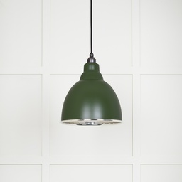 [49504H] Smooth Nickel Brindley Pendant in Heath - 49504H