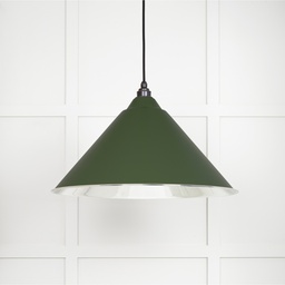 [49506H] Smooth Nickel Hockley Pendant in Heath - 49506H