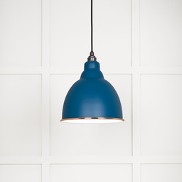 [49507U] White Gloss Brindley Pendant in Upstream - 49507U