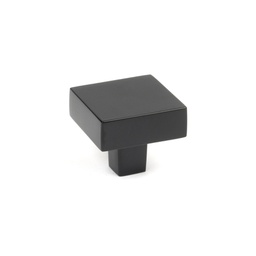 [50734] Matt Black Albers Cabinet Knob - 35mm - 50734