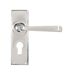 [49831] Polished Marine SS (316) Avon Lever Euro Lock Set - 49831