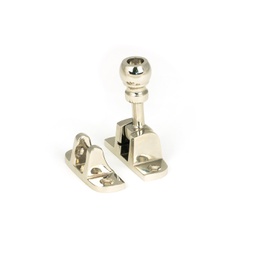 [45958] Polished Nickel Mushroom Brighton Fastener (Radiused) - 45958