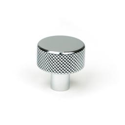 [46819] Polished Chrome Brompton Cabinet Knob - 25mm (No rose) - 46819