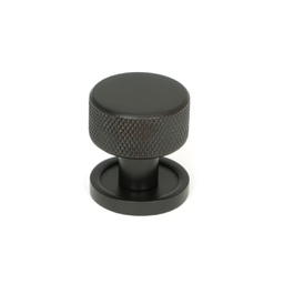 [46826] Aged Bronze Brompton Cabinet Knob - 25mm (Plain) - 46826