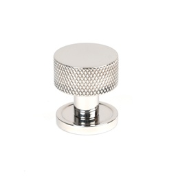 [46846] Polished SS (304) Brompton Cabinet Knob - 25mm (Plain) - 46846