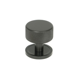 [46866] Aged Bronze Brompton Cabinet Knob - 32mm (Plain) - 46866