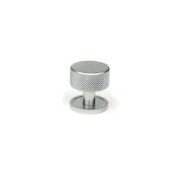 [46888] Satin Chrome Brompton Cabinet Knob - 32mm (Plain) - 46888