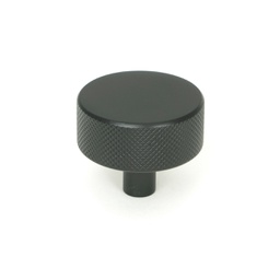 [47085] Matt Black Brompton Cabinet Knob - 38mm (No rose) - 47085