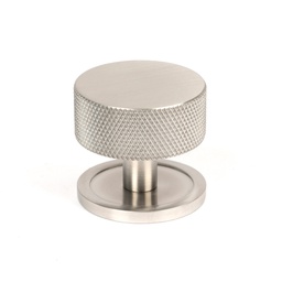 [47096] Satin SS (304) Brompton Cabinet Knob - 38mm (Plain) - 47096