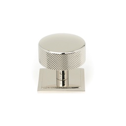 [47148] Polished Nickel Brompton Cabinet Knob - 38mm (Square) - 47148