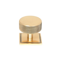 [47156] Polished Bronze Brompton Cabinet Knob - 38mm (Square) - 47156