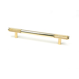 [46868] Polished Brass Half Brompton Pull Handle - Medium - 46868