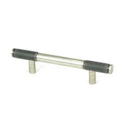 [46945] Pewter Half Brompton Pull Handle - Small - 46945