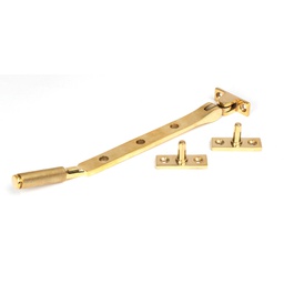 [50615] Polished Brass 8" Brompton Stay - 50615