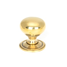 [46723] Aged Brass Mushroom Cabinet Knob 32mm - 46723