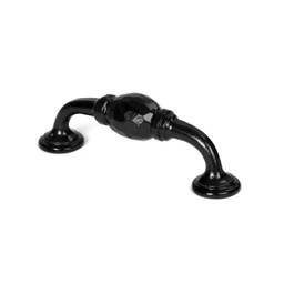 [48347] Black 5" Hammered D Handle - 48347