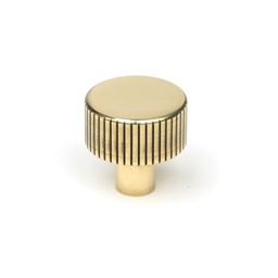 [50378] Aged Brass Judd Cabinet Knob - 25mm (No rose) - 50378