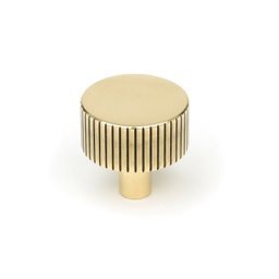 [50381] Aged Brass Judd Cabinet Knob - 32mm (No rose) - 50381