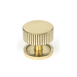 [50383] Aged Brass Judd Cabinet Knob - 38mm (Plain) - 50383