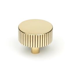 [50384] Aged Brass Judd Cabinet Knob - 38mm (No rose) - 50384