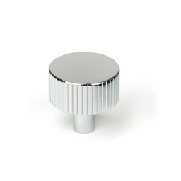 [50404] Polished Chrome Judd Cabinet Knob - 32mm (No rose) - 50404