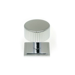 [50405] Polished Chrome Judd Cabinet Knob - 32mm (Square) - 50405