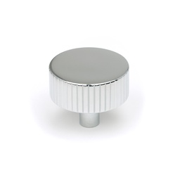 [50407] Polished Chrome Judd Cabinet Knob - 38mm (No rose) - 50407