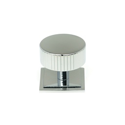 [50408] Polished Chrome Judd Cabinet Knob - 38mm (Square) - 50408