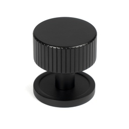 [50427] Matt Black Judd Cabinet Knob - 32mm (Plain) - 50427