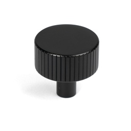 [50428] Matt Black Judd Cabinet Knob - 32mm (No rose) - 50428